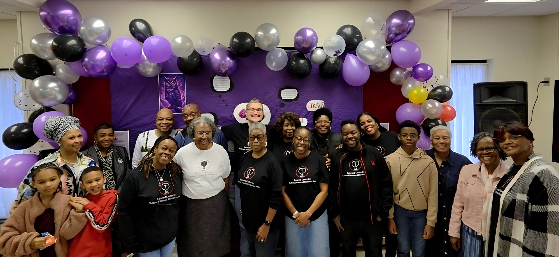 A Renewal Center community gathering